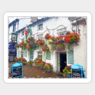 Welsh Public House Sticker